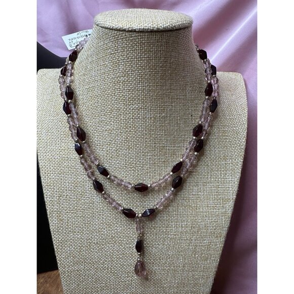 Jewelry - Vintage but unworn Evelyne Alay Designs Beaded Necklace. 14/20 Gold-Filled
